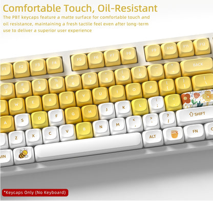 Little Honey MOA PBT Keycaps