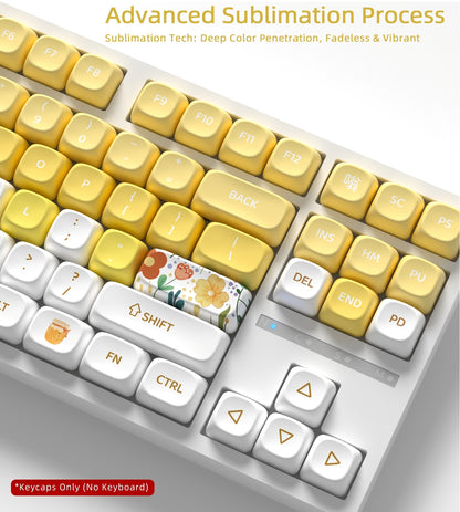 Little Honey MOA PBT Keycaps
