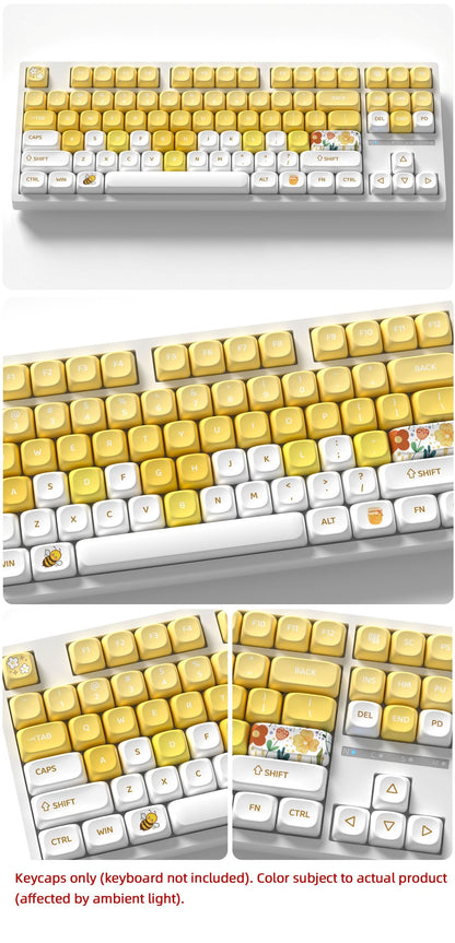 Little Honey MOA PBT Keycaps