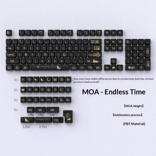 Endless Time MOA PBT Keycaps