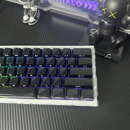 Glitter Noir Crystal MDA Keycaps