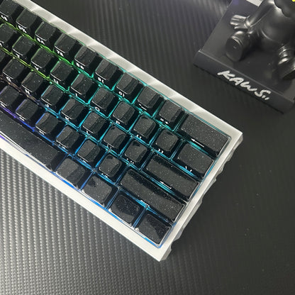 Glitter Noir Crystal MDA Keycaps