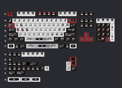 Deep Space Interstellar Cherry PBT Keycaps