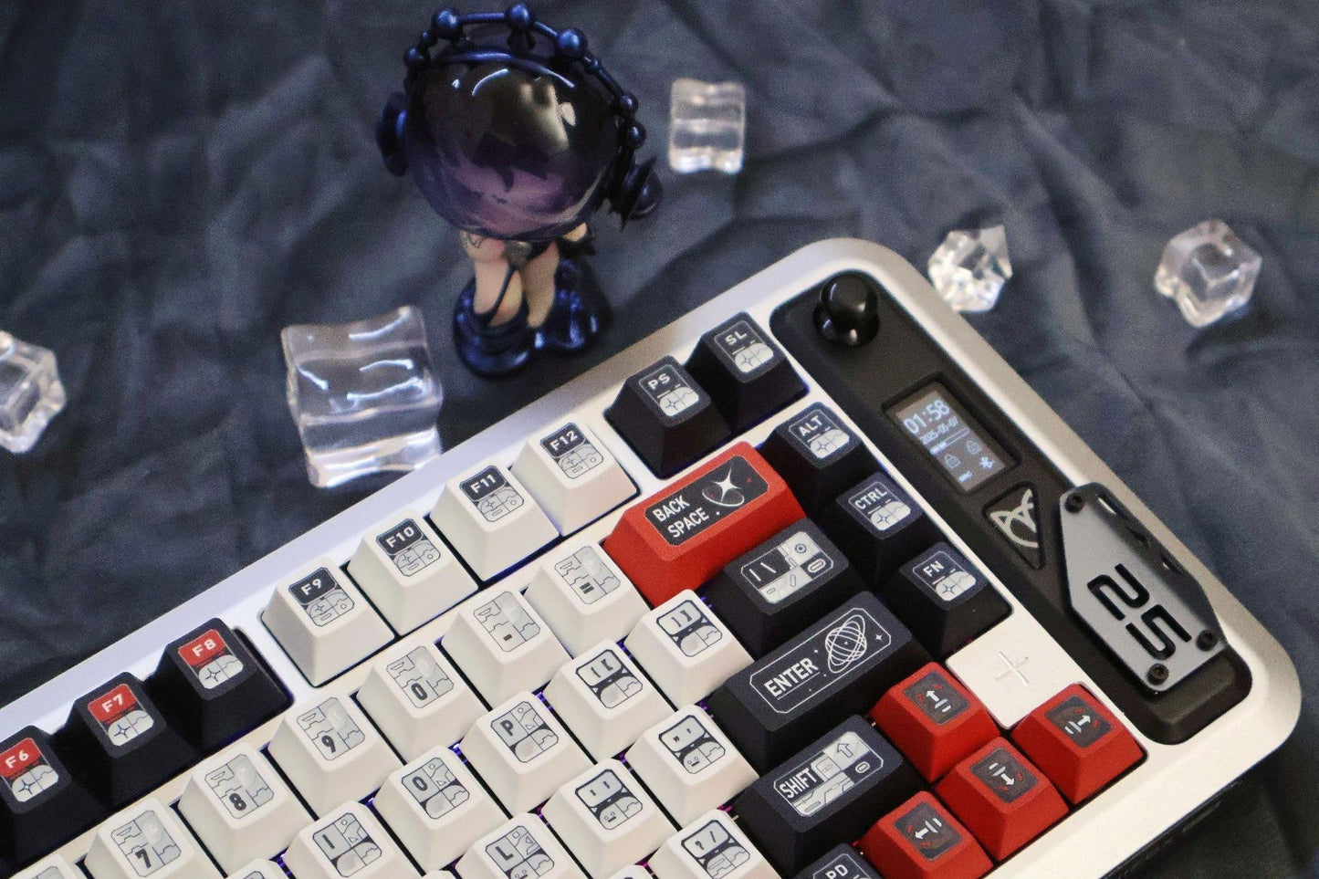 Deep Space Interstellar Cherry PBT Keycaps