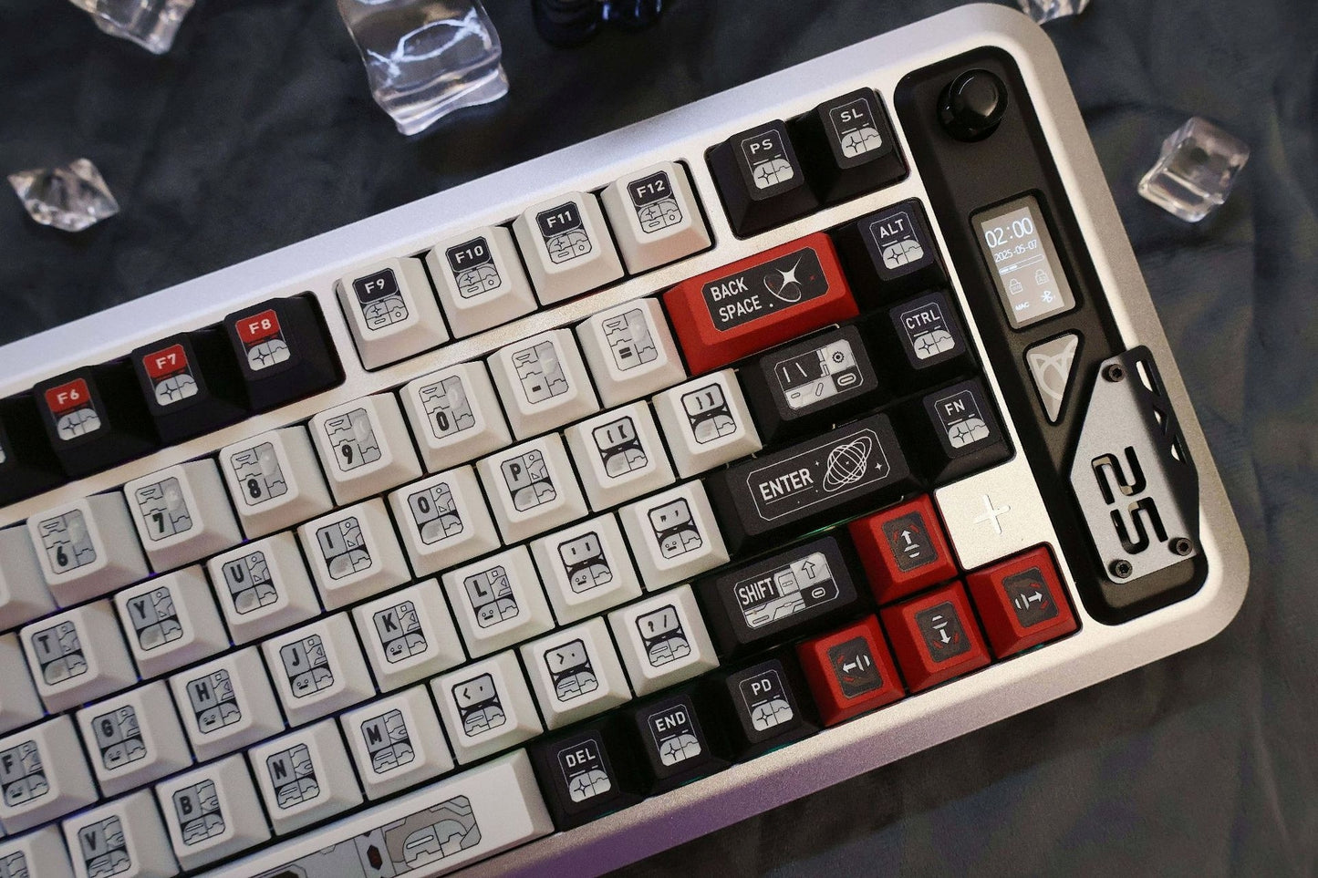 Deep Space Interstellar Cherry PBT Keycaps
