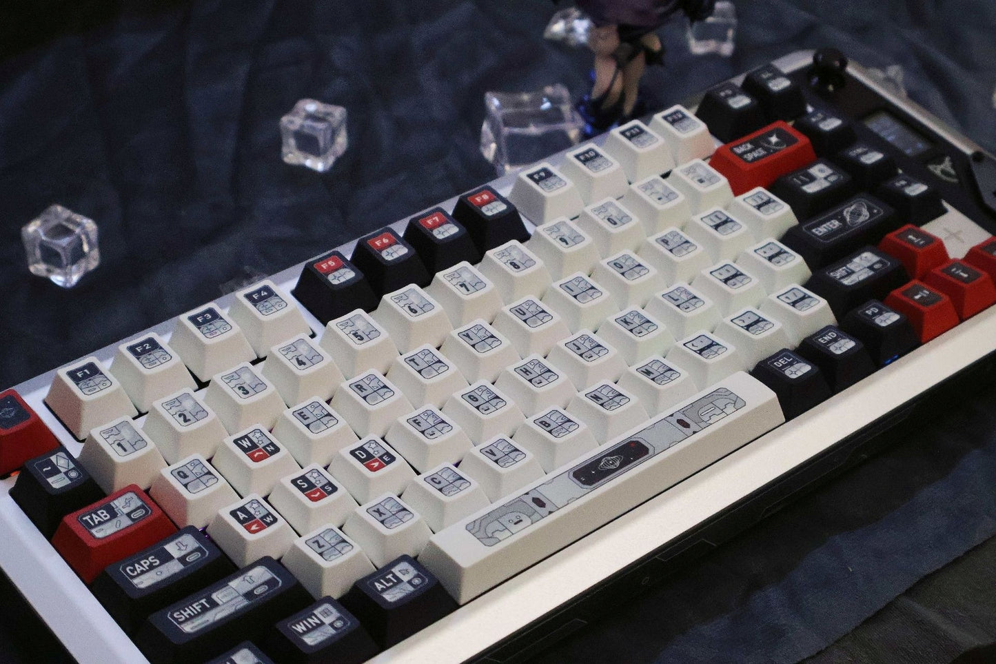Deep Space Interstellar Cherry PBT Keycaps