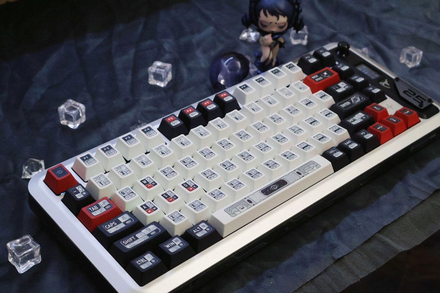 Deep Space Interstellar Cherry PBT Keycaps
