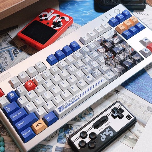 Gundam V3 Cherry PBT Keycaps