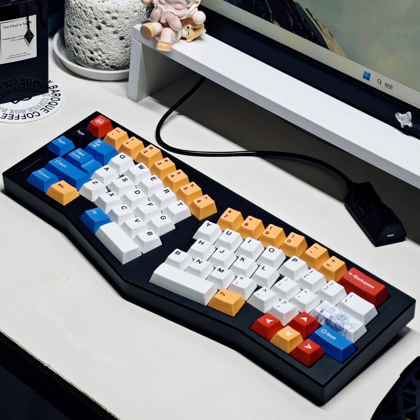 Gundam V3 Cherry PBT Keycaps