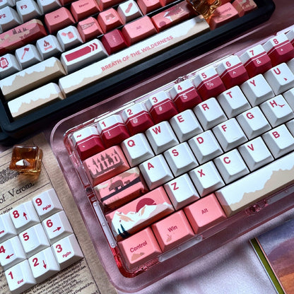Twilight Wilderness Cherry PBT Keycaps