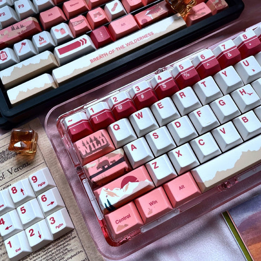 Twilight Wilderness Cherry PBT Keycaps