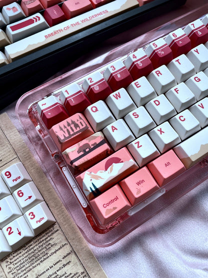 Twilight Wilderness Cherry PBT Keycaps