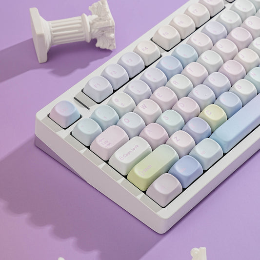 Pastel Bubble MOA PBT Keycaps