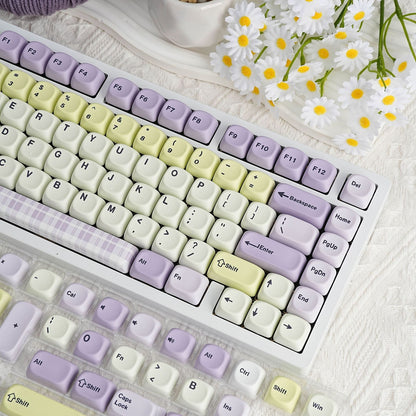 Taro Paste MOA PBT Keycaps