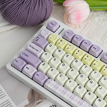 Taro Paste MOA PBT Keycaps