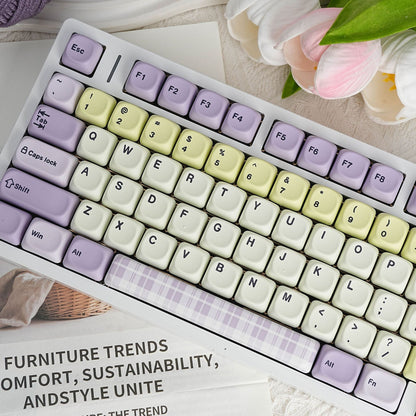 Taro Paste MOA PBT Keycaps