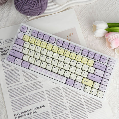 Taro Paste MOA PBT Keycaps