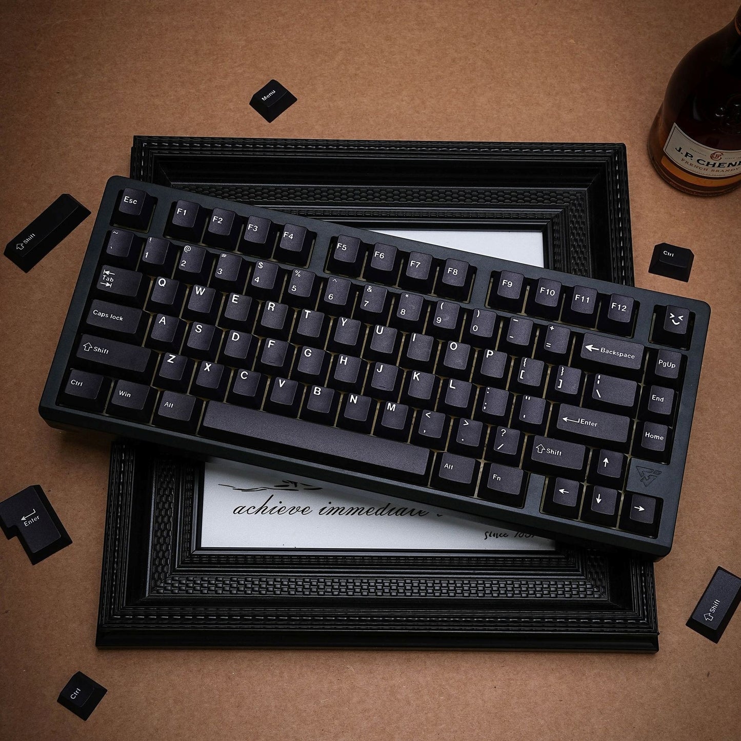 WOB Noir 1.7mm Thick Japanese English PBT Keycaps