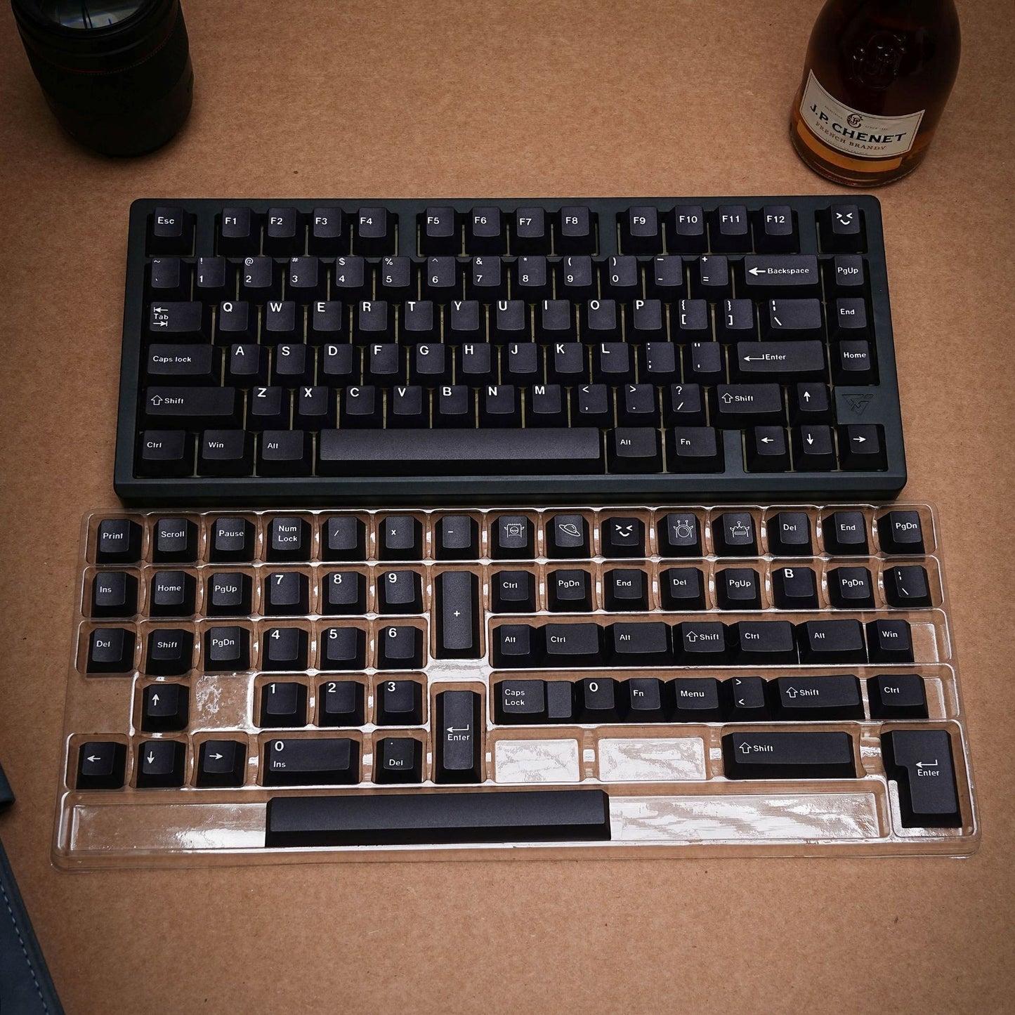 WOB Noir 1.7mm Thick Japanese English PBT Keycaps