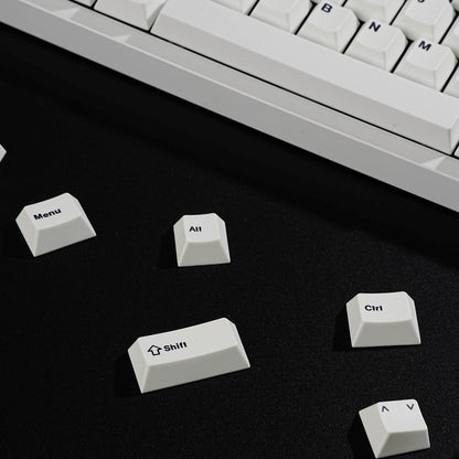 BOW Arctic 1.7mm Thick Japanese English PBT Keycaps