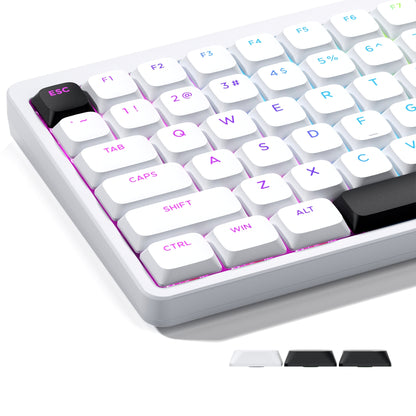 BOW Low Profile Shinethrough Skyline R2 Doubleshot PBT Keycaps