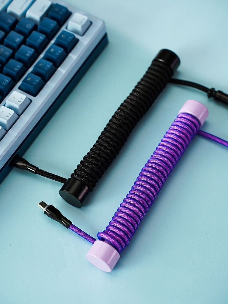 Coiled Cable Weight Rod For Cable Management 15cm