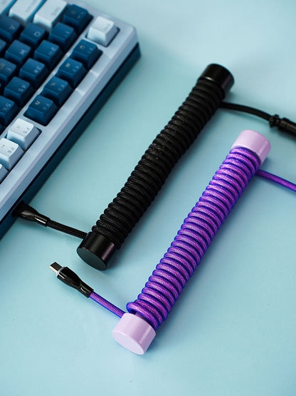Coiled Cable Weight Rod For Cable Management 15cm