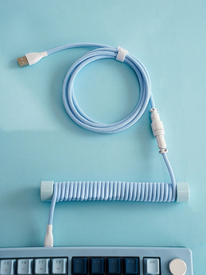 Coiled Cable Weight Rod For Cable Management 15cm