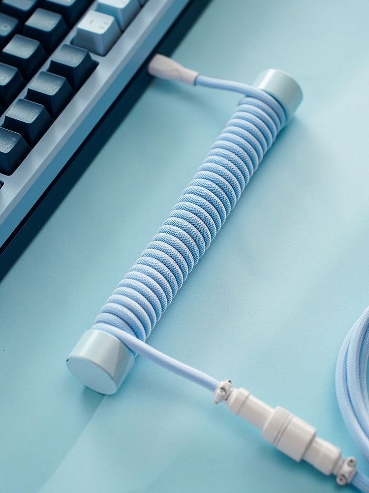 Coiled Cable Weight Rod For Cable Management 15cm