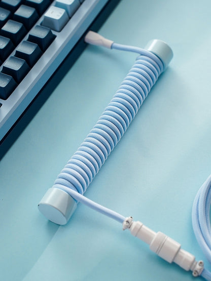 Coiled Cable Weight Rod For Cable Management 15cm