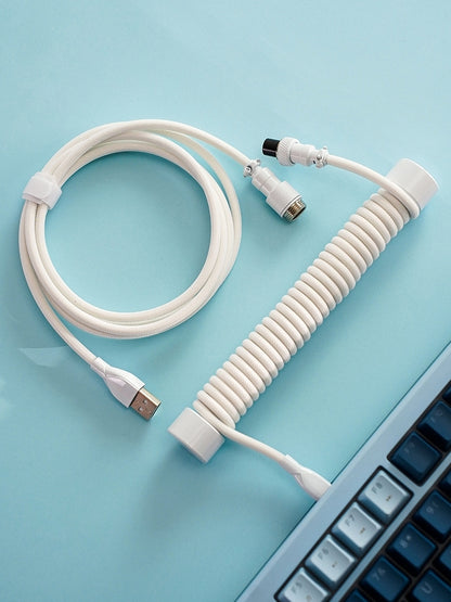 Coiled Cable Weight Rod For Cable Management 15cm