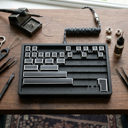 PREMIUM Sketchbook Comic Side Legends Cherry Thick PBT Keycaps with storage box
