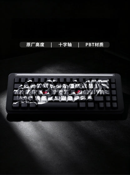 Tear Apart Comics Quality Side Backlit Cherry PBT Keycaps
