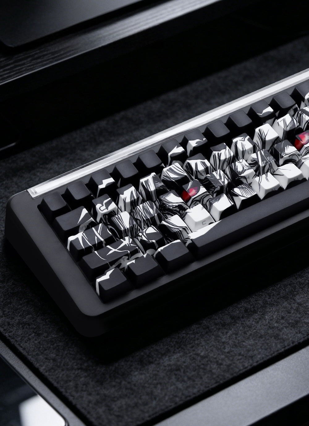 Tear Apart Comics Quality Side Backlit Cherry PBT Keycaps