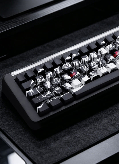 Tear Apart Comics Quality Side Backlit Cherry PBT Keycaps