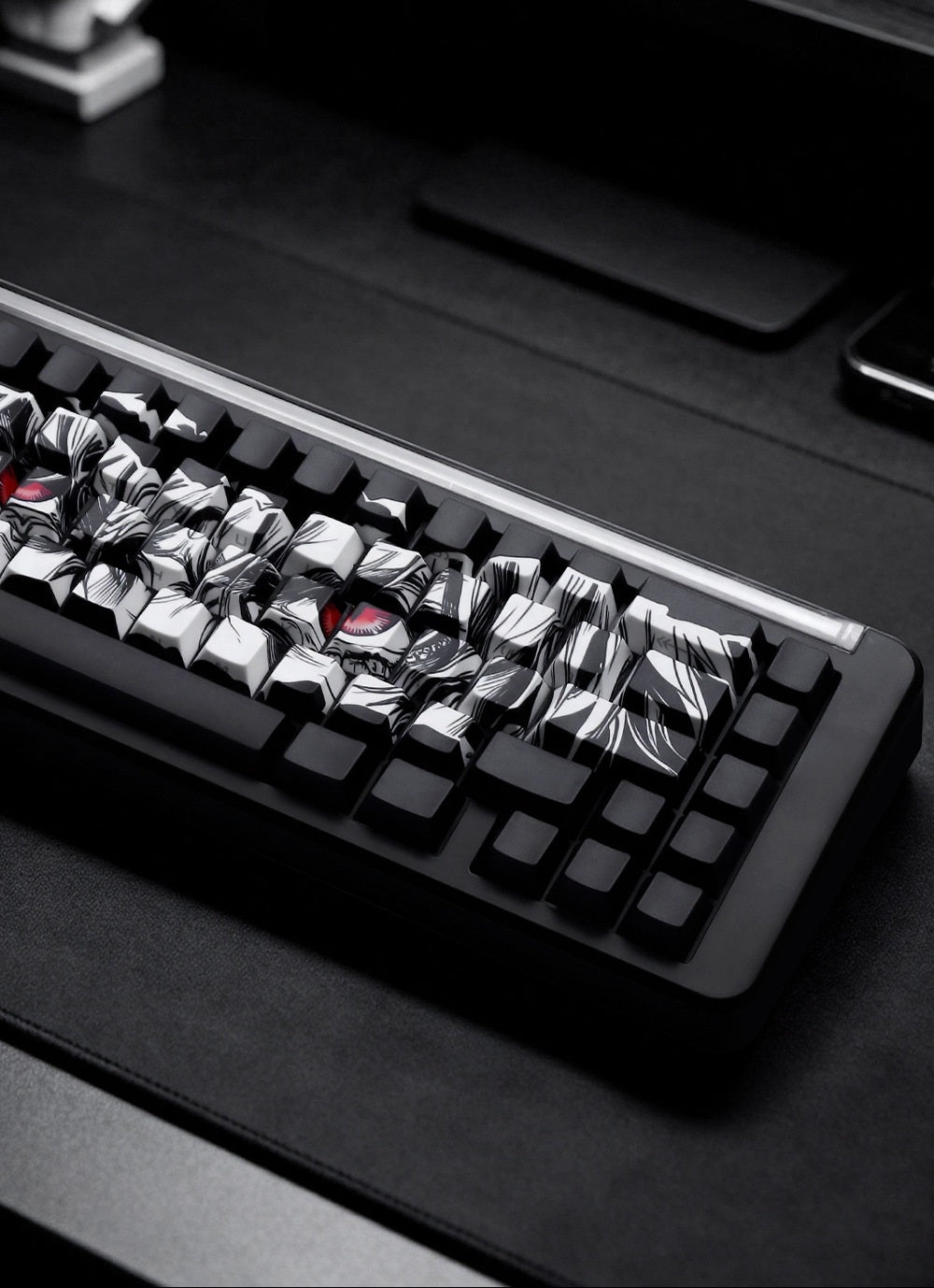 Tear Apart Comics Quality Side Backlit Cherry PBT Keycaps