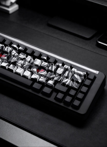 Tear Apart Comics Quality Side Backlit Cherry PBT Keycaps