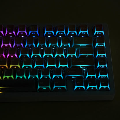 Twilight Prism Cherry Dual Legends Backlit Keycaps