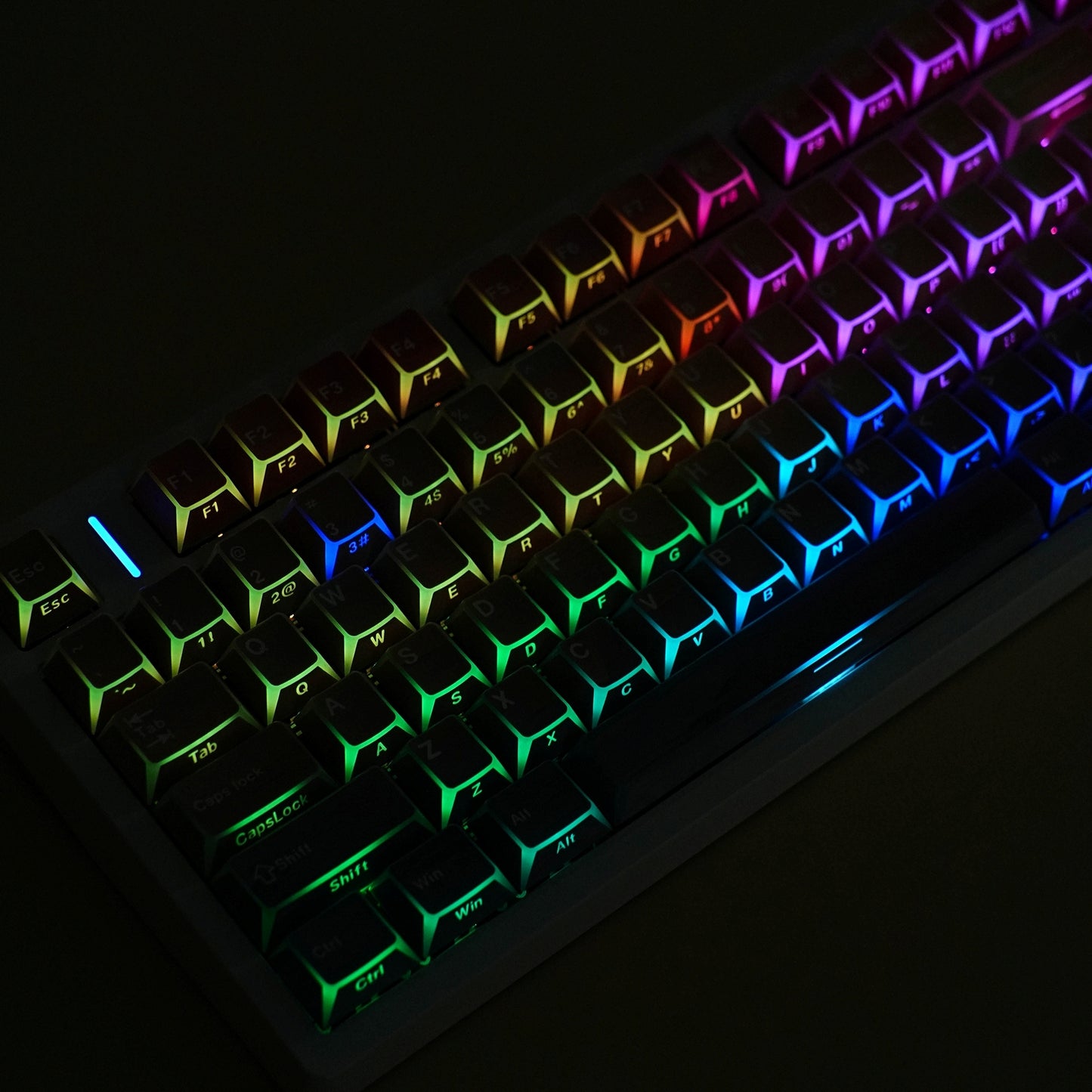 Twilight Prism Cherry Dual Legends Backlit Keycaps