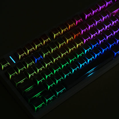 Twilight Prism Cherry Dual Legends Backlit Keycaps