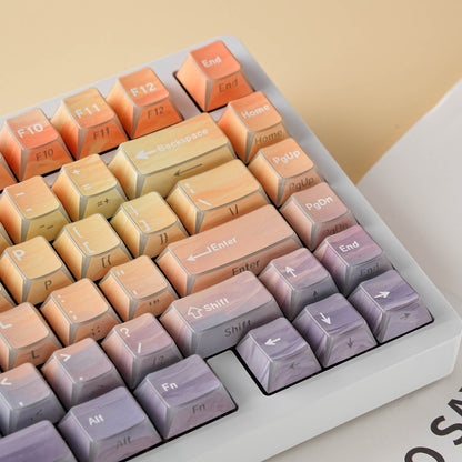 Twilight Prism Cherry Dual Legends Backlit Keycaps