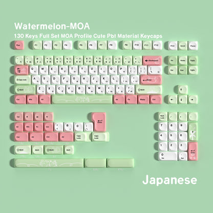 Watermelon Moa PBT Keycaps