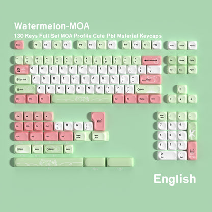 Watermelon Moa PBT Keycaps