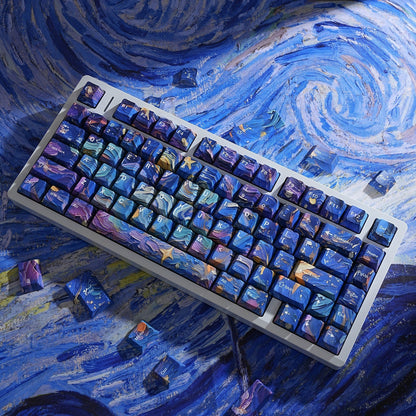 Starry Sky V5 Dual Legends Backlit Keycaps