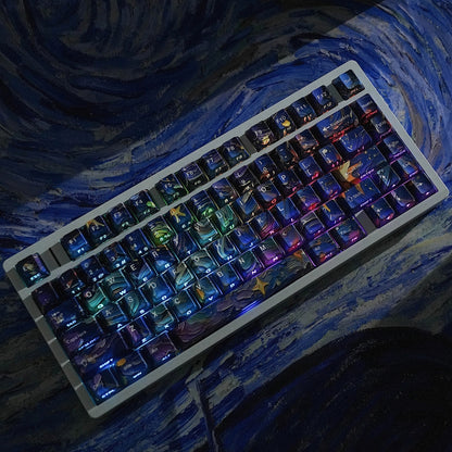 Starry Sky V5 Dual Legends Backlit Keycaps