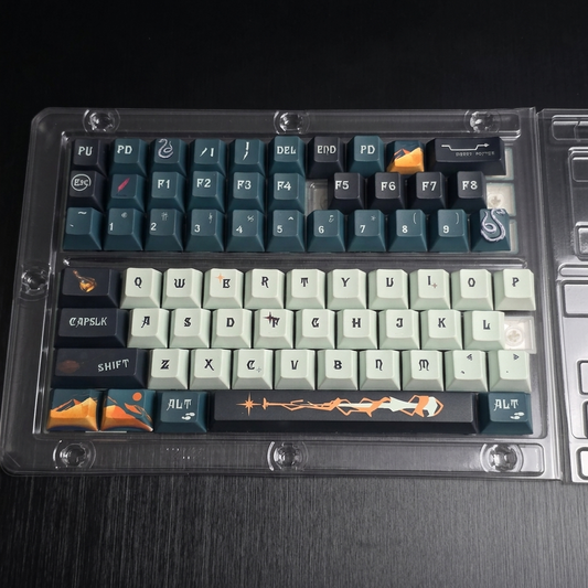 Harry Potter Slytherin Cherry Dye Sub PBT Keycaps