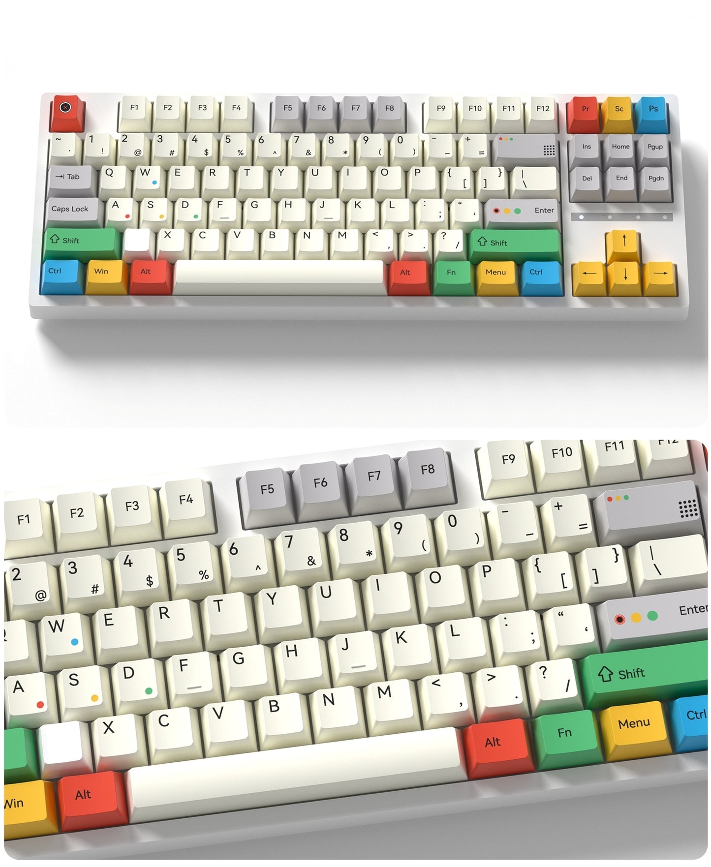 Traffic Lights Cherry Dye Sub PBT Keycaps