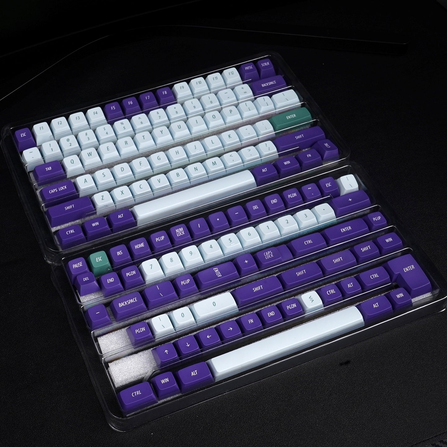 IDOBAO Retro EMA Winter Spirit Profile Doubleshot Keycaps