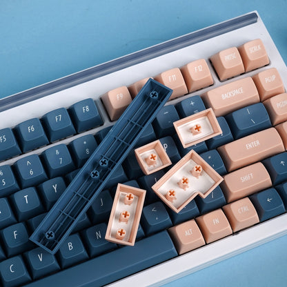 IDOBAO Retro EMA  Moon Blue Profile Doubleshot Keycaps