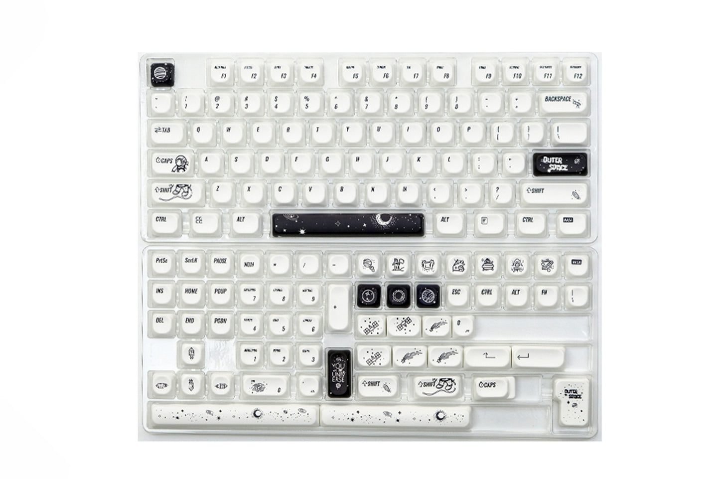 Nasa Astronaut MOA PBT Keycaps
